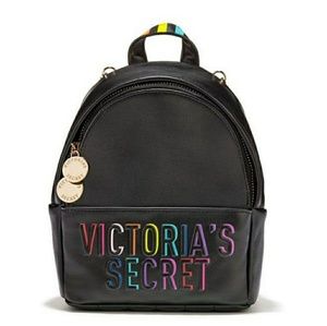 NEW Victoria's Secret multicolor mini backpack